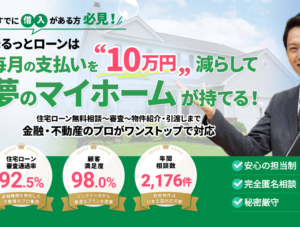 まるっとローン サイト画面